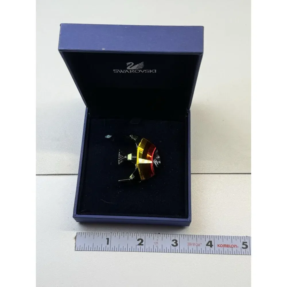Swarovski Calabar Crystal Angel Fish Brooch NWT $75 #626207